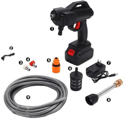 48V Wireless High Pressure Washer Gun Single Battery With Premium Box