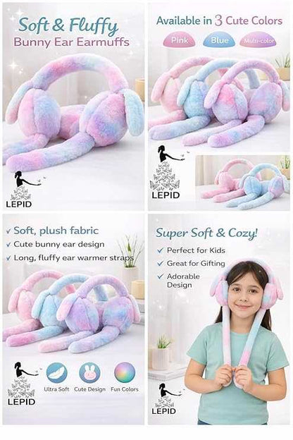 Cute Bunny Winter Accessories for girl's