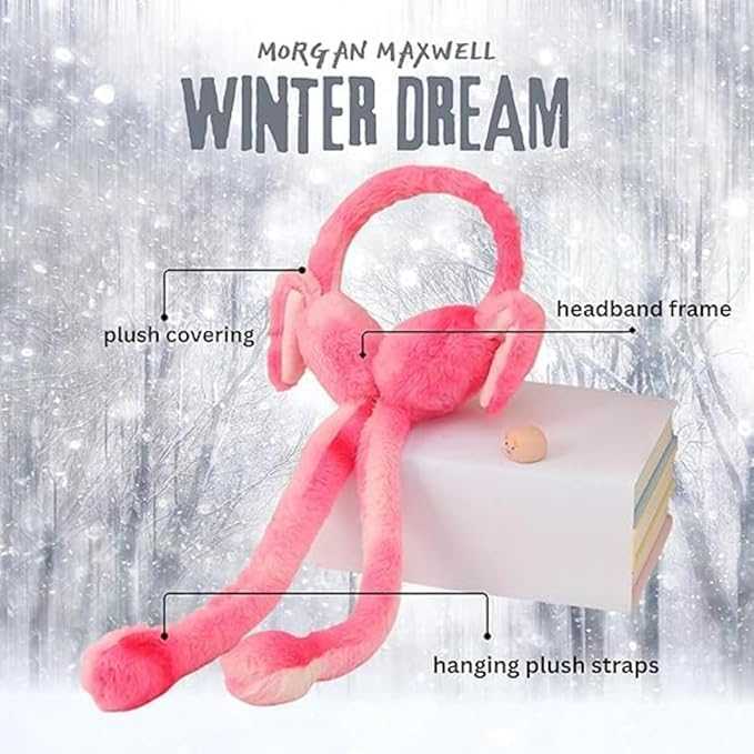 Girls Plush Rabbit Earmuffs