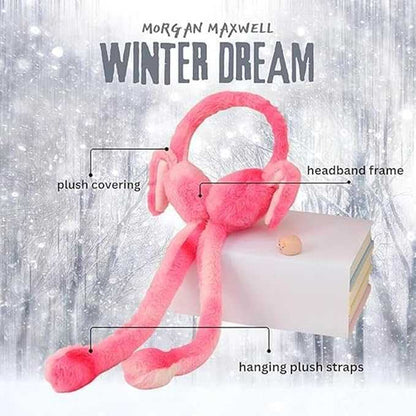 Girls Plush Rabbit Earmuffs