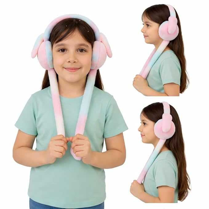 Warm Winter Ear Covers for Kids