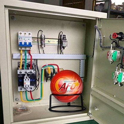 AFO Fire Extinguisher Ball – Automatic Fire Safety Extinguisher with Stand