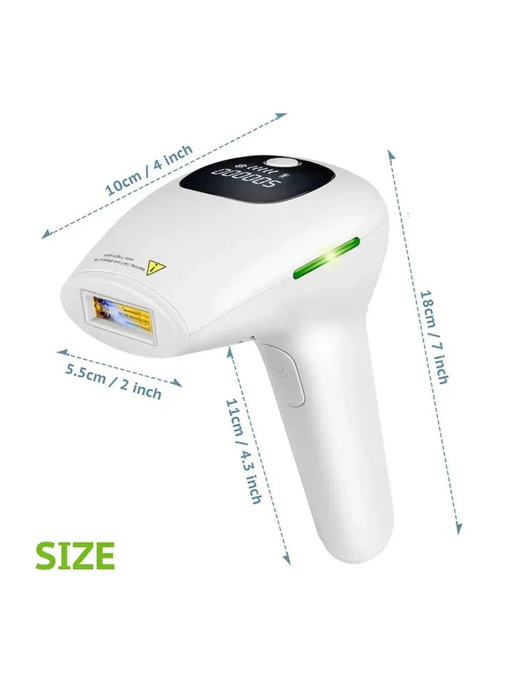 Professional IPL Laser Hair Removal Device – 999,999 Flashes Permanent Hair Reduction