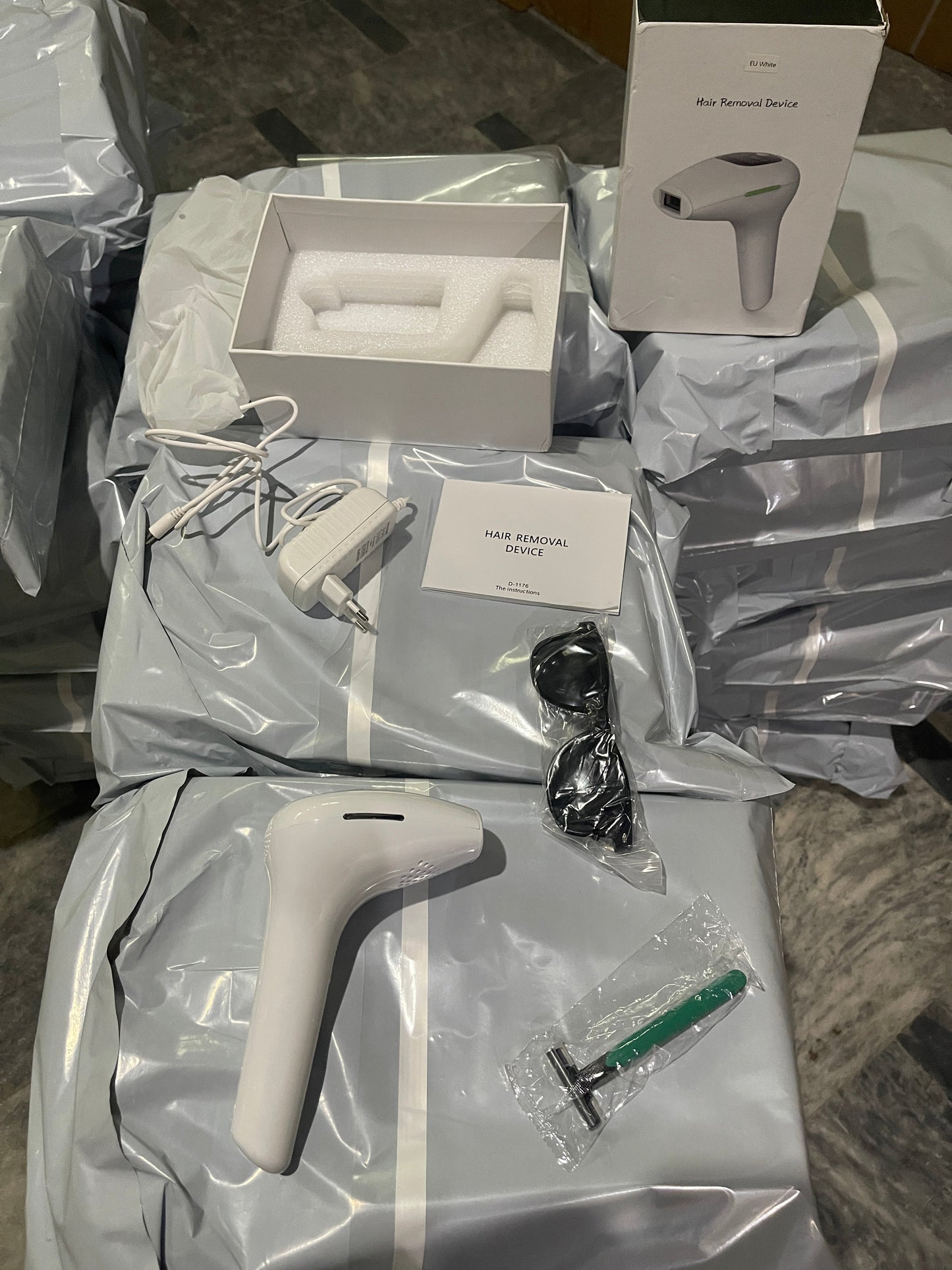 Professional IPL Laser Hair Removal Device – 999,999 Flashes Permanent Hair Reduction